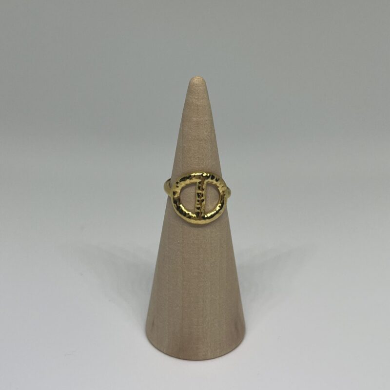 bague ronde or