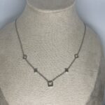collier étoile trèfles argent