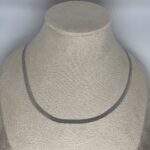 maille plate argent 3mm