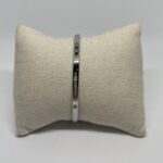 bracelet jonc strass argent