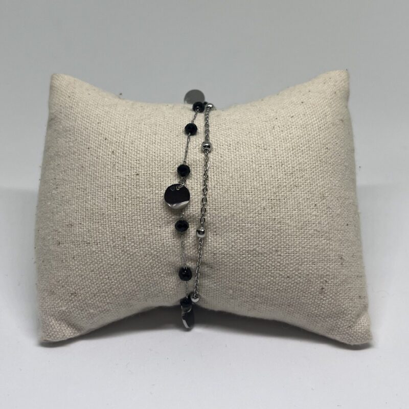 bracelet double argent