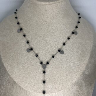 collier long argent