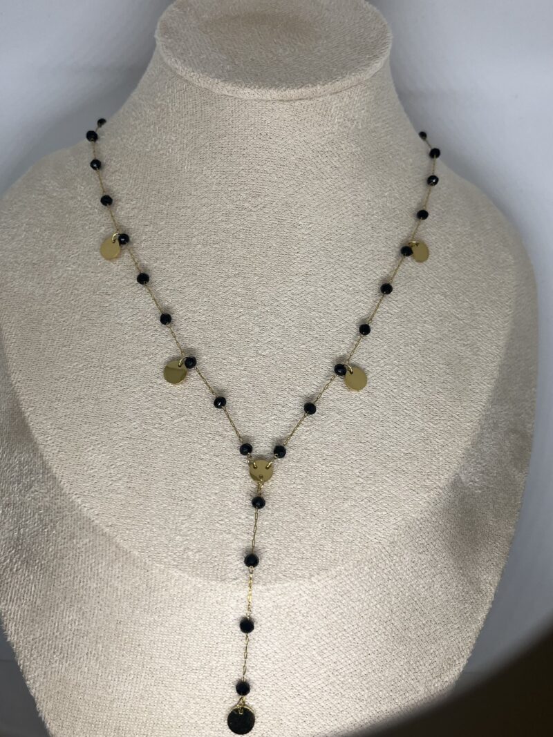 collier long or