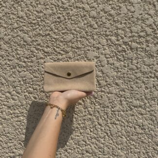 pochette beige