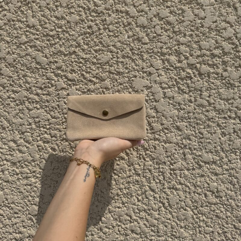 pochette beige